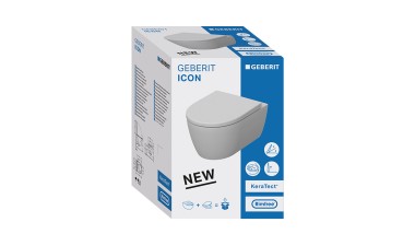 Geberit WC Pack iCon Rimfree®, KeraTect®, EFF3 / art. 501.664.00.8