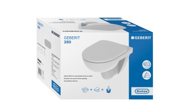 Geberit WC Pack 280 Basic Rimfree®