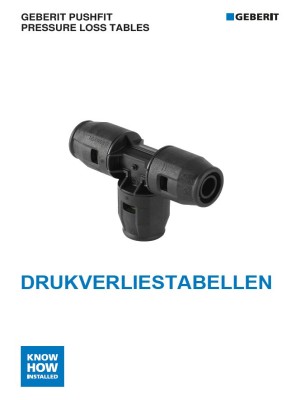 Drukverliestabellen Geberit PushFit