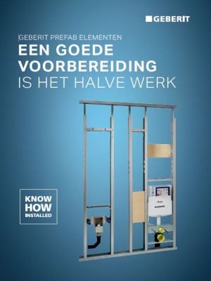 Geberit Huter Prefab elementen