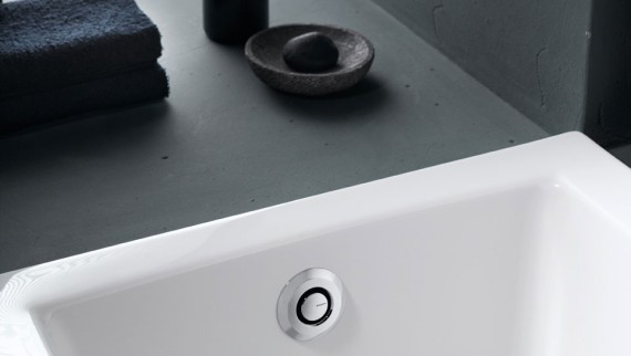 Badafvoer met PushControl functie Badafvoer met PushControl functie