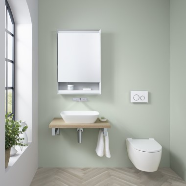 Gastentoilet met Geberit ONE producten