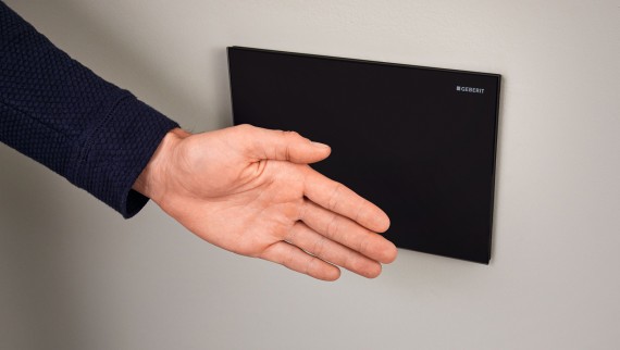 Touch-free Geberit bedieningsplaat Sigma80 Square Touch-free Geberit bedieningsplaat Sigma80 Square