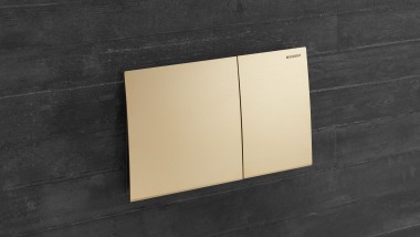 Geberit Sigma70 messing (© Geberit)