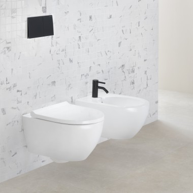 Geberit iConSquare WC en bidet.