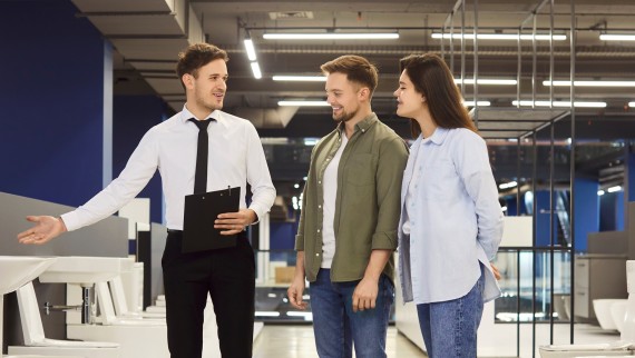 Adviesgesprek bij een Geberit partner