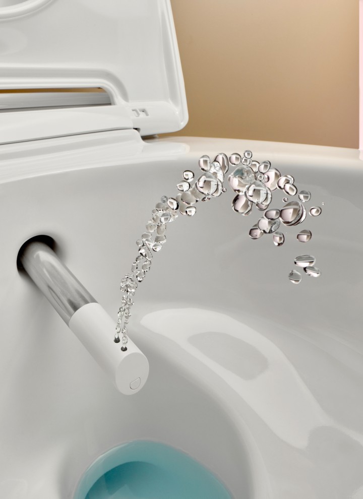 Geberit AquaClean douchewc met WhirlSpray