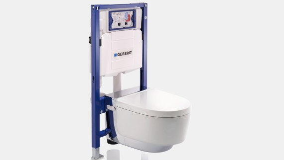 Geberit Duofix-element voor wand-wc met Geberit AquaClean Mera