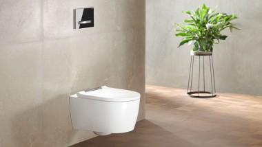 Geberit ONE wc met Sigma50 bedieningsplaat