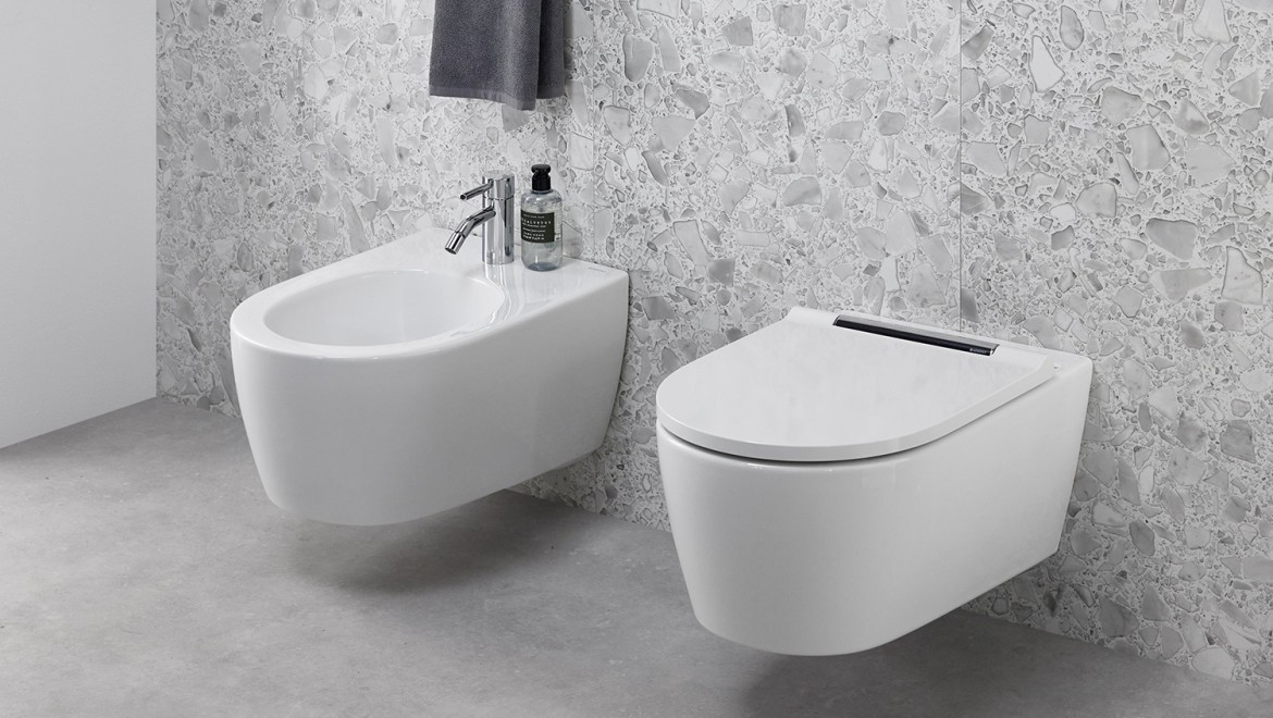 Geberit ONE wandcloset en bidet