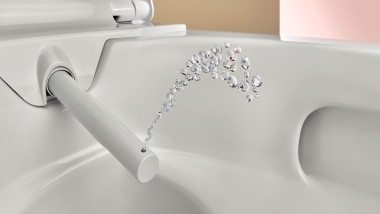 Douchestraal van de Geberit AquaClean Alba douchewc