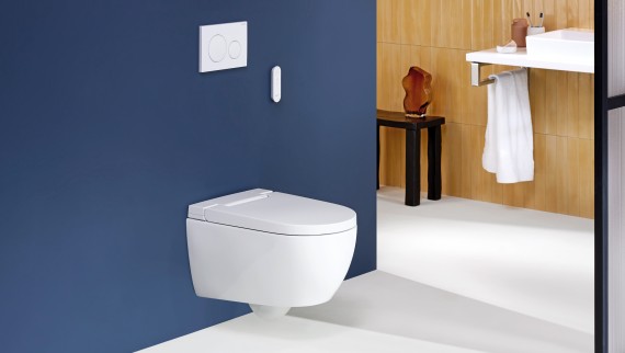 Geberit AquaClean Alba met bedieningsplaat Sigma20