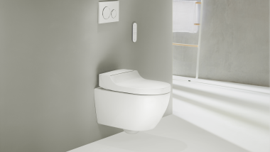 Geberit AquaClean Tuma Comfort met bedieningsplaat Sigma20