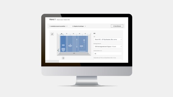 Geberit GIS-/Duofix calculator Geberit GIS-/Duofix calculator