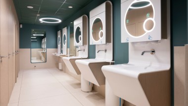 2theloo sanitaire ruimte in Evendorf, Duitsland