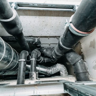 Silent-Pro SuperTube standleiding in de schacht