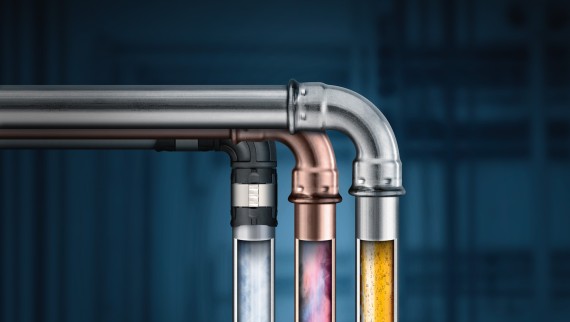 Voorbeeld van Geberit PipeSelect Voorbeeld van Geberit PipeSelect