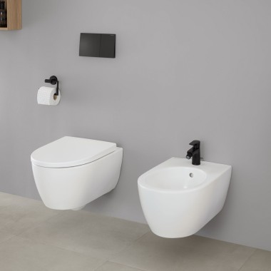 Geberit iCon WC en bidet combinatie