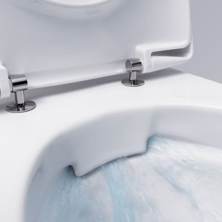 Rimfree®, zonder spoelrand Rimfree®, zonder spoelrand