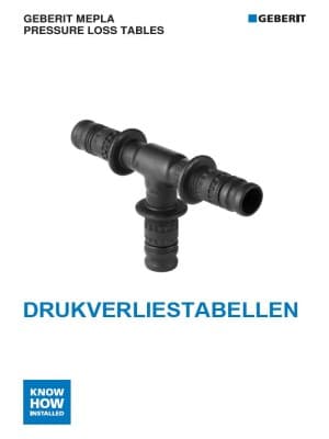 Drukverliestabellen Geberit Mepla Drukverliestabellen Geberit Mepla