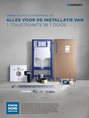 Geberit Duofix systeemprofiel set Geberit Duofix systeemprofiel set