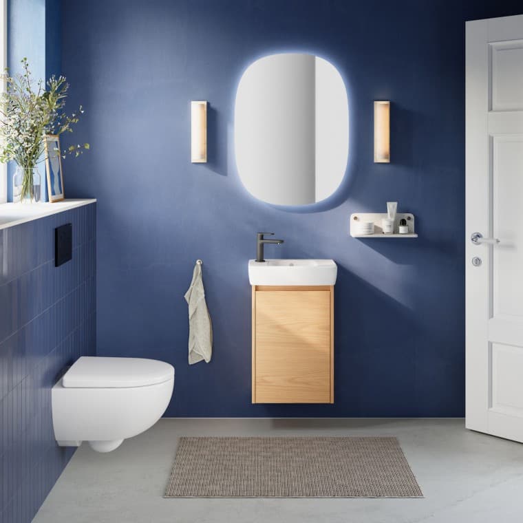 Geberit Renova Compact fontein Geberit Renova Compact fontein