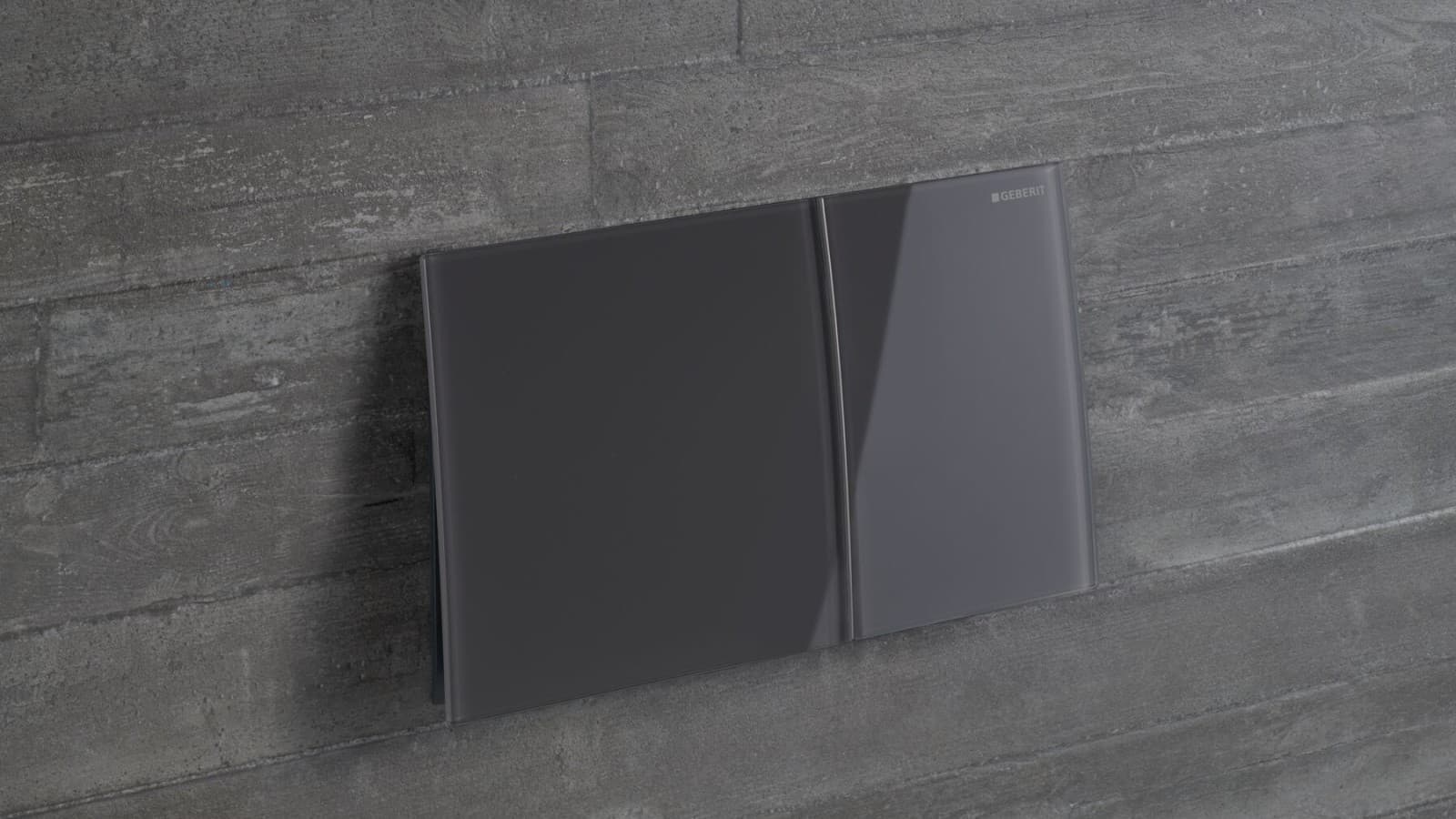 Geberit Sigma70 in lava glas Geberit Sigma70 in lava glas