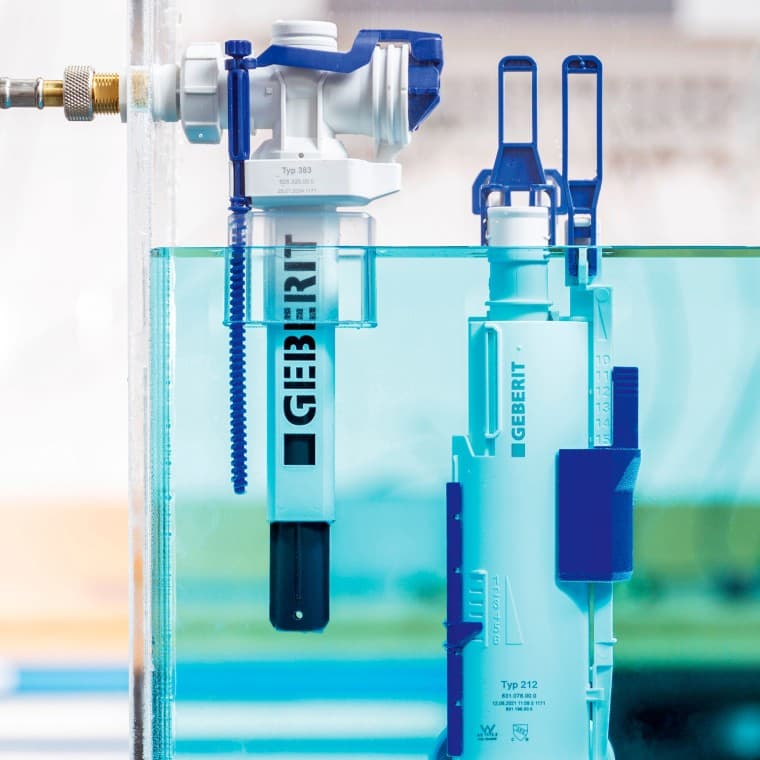 Geberit vlotterkraan type 383 Geberit vlotterkraan type 383