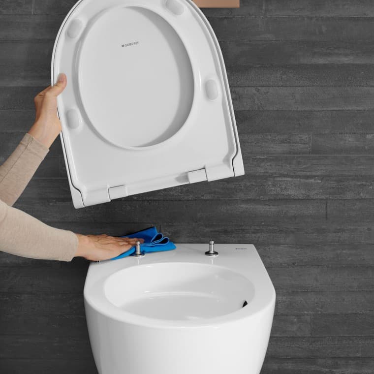 Geberit Acanto wc met QuickRelease Geberit Acanto wc met QuickRelease