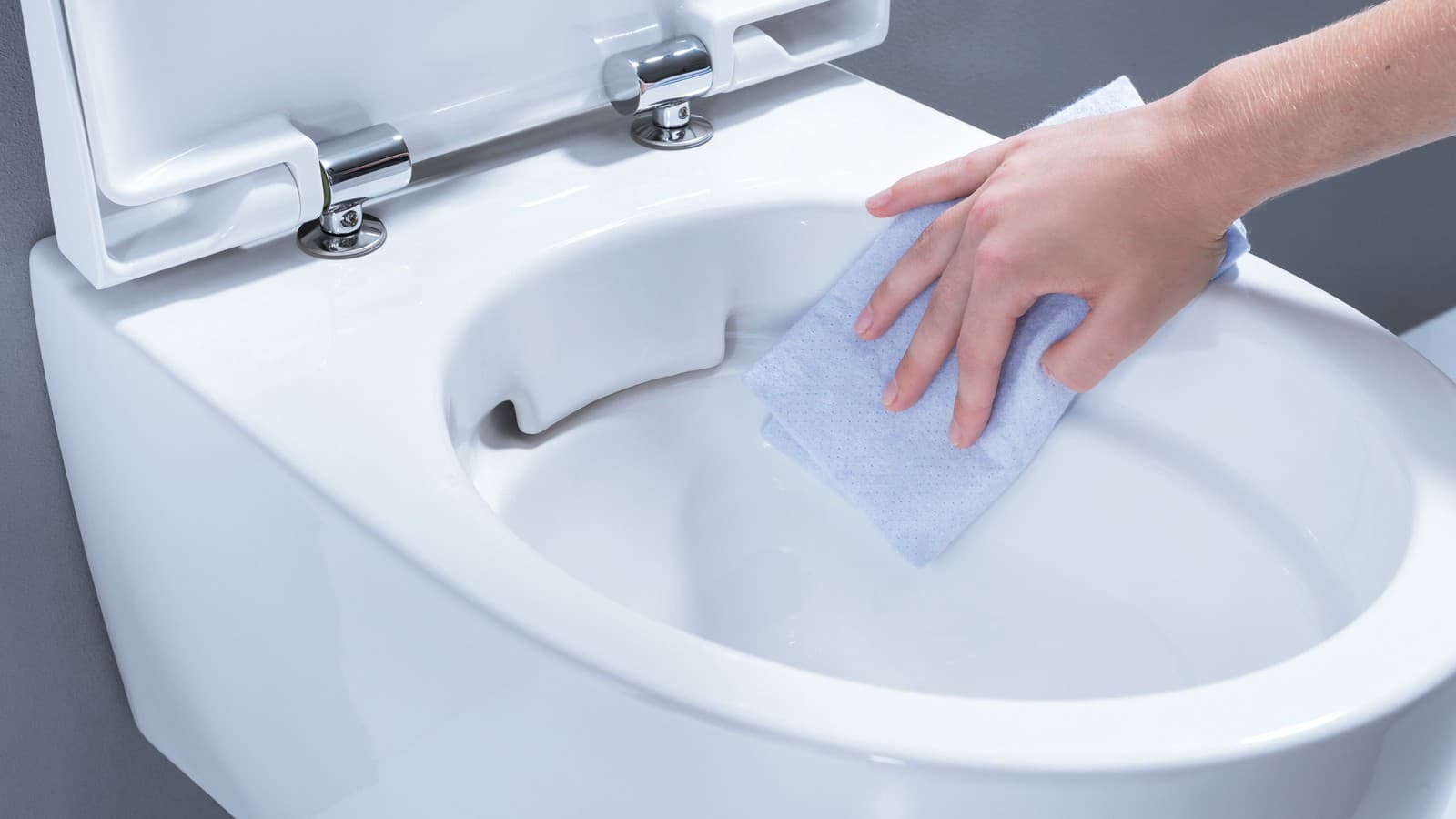 Spoelrandloze wc iCon Rimfree (© Geberit) Spoelrandloze wc iCon Rimfree (© Geberit)