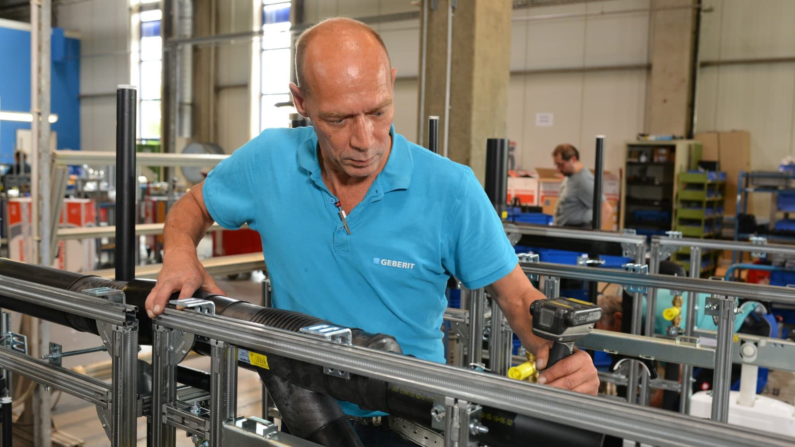 Geberit prefabrication in Lichtenstein Geberit prefabrication in Lichtenstein