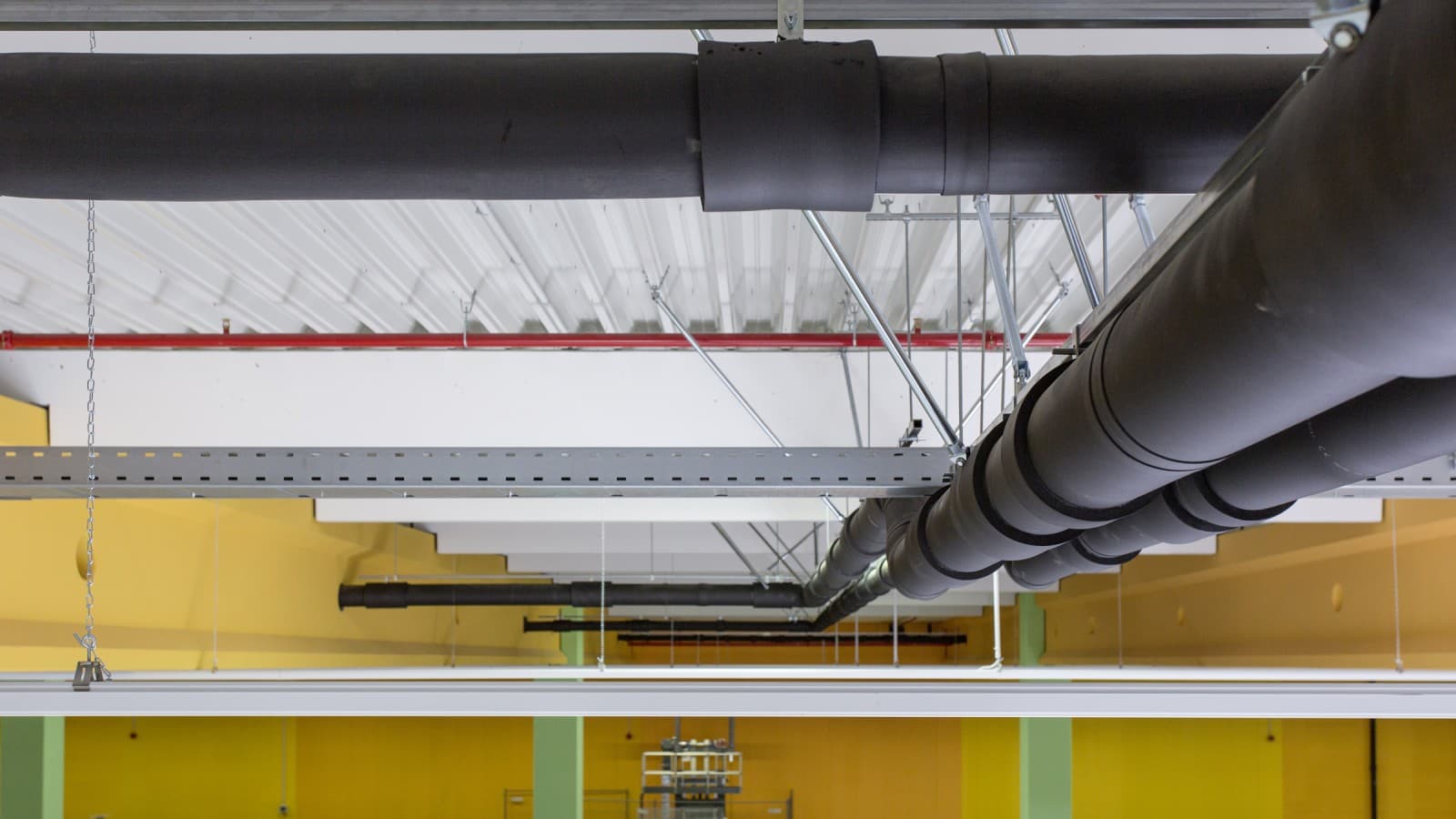 Geberit PE leidingen van een dakafvoersysteem met Geberit Pluvia Geberit PE leidingen van een dakafvoersysteem met Geberit Pluvia