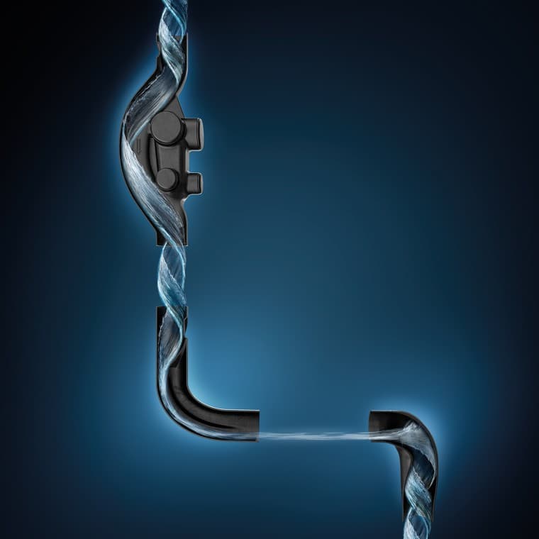 Installatie van Geberit PE SuperTube Installatie van Geberit PE SuperTube