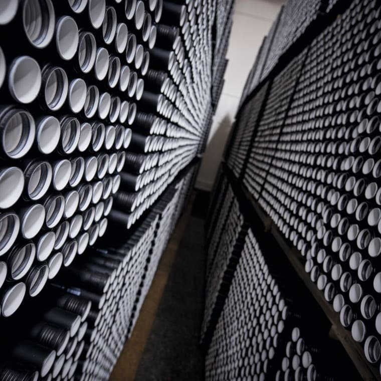 Gestapelde Silent-Pro leidingen Gestapelde Silent-Pro leidingen