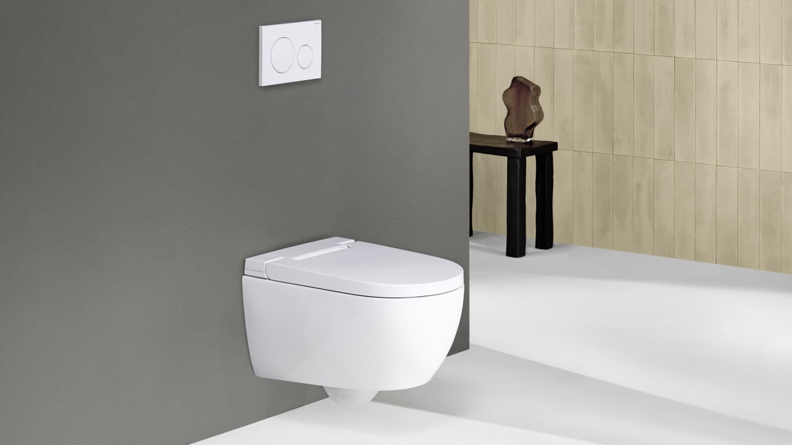 Geberit AquaClean Alba met bedieningsplaat Sigma20 Geberit AquaClean Alba met bedieningsplaat Sigma20