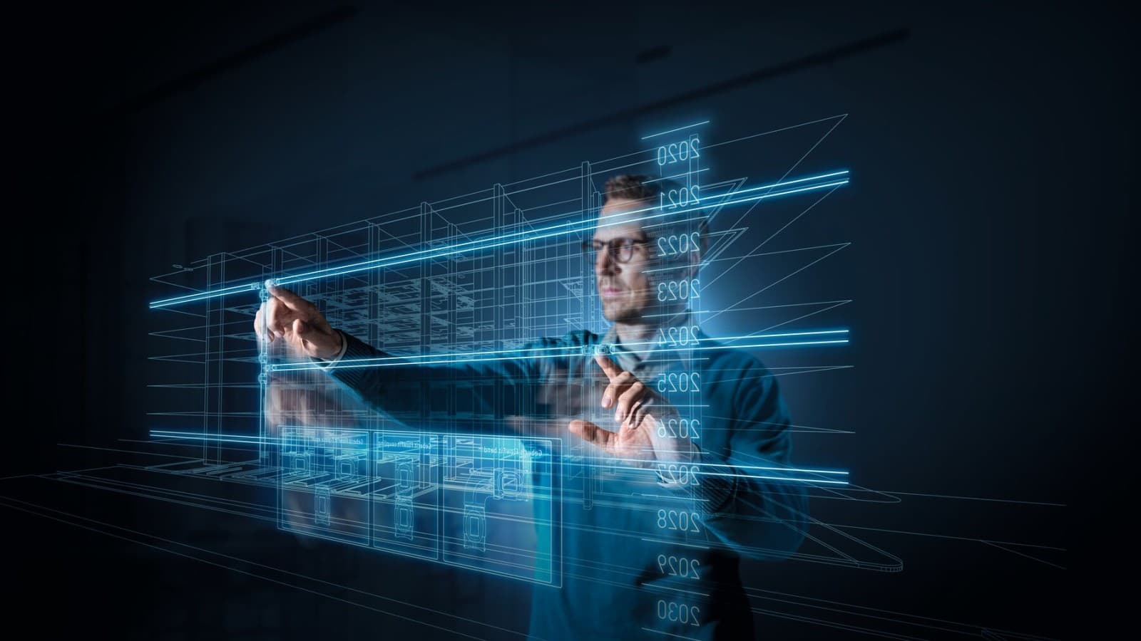 Ontwerper voor een scherm Ontwerper voor een scherm