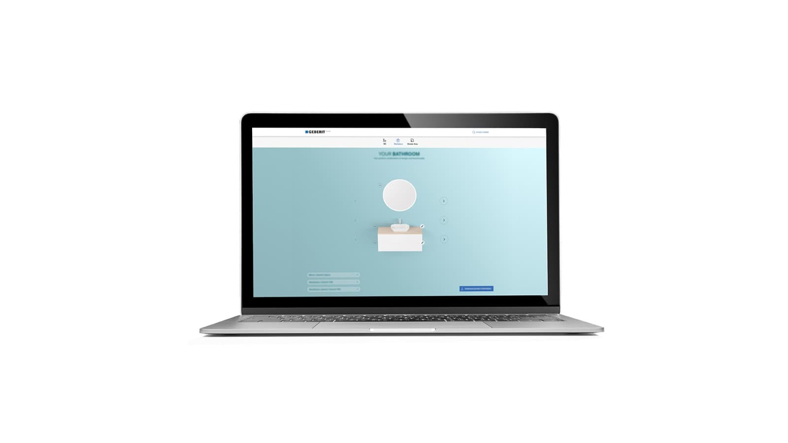 Stel uw wastafelcombinatie samen met de Geberit Product Zoeker Stel uw wastafelcombinatie samen met de Geberit Product Zoeker