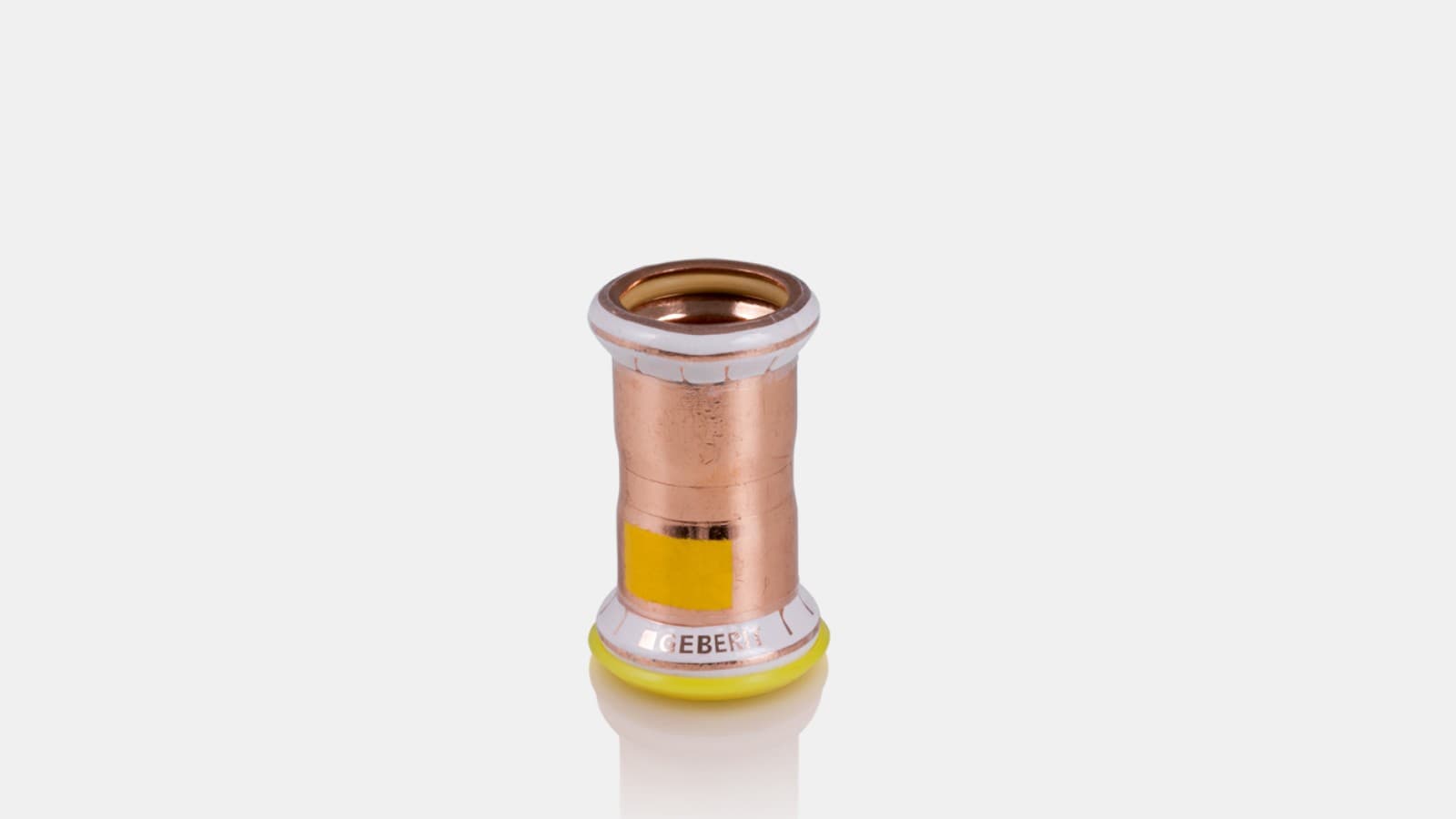 Een Geberit Mapress koper fitting voor gastoepassingen Een Geberit Mapress koper fitting voor gastoepassingen