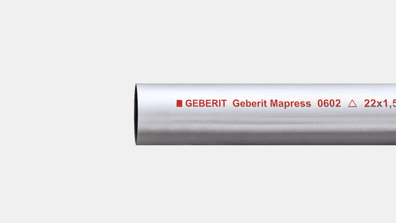 Geberit Mapress C-staal systeembuis, uitwendig verzinkt Geberit Mapress C-staal systeembuis, uitwendig verzinkt