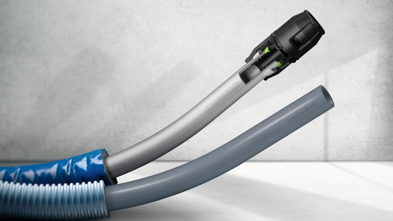 Geberit PushFit met ML en PB systeembuizen Geberit PushFit met ML en PB systeembuizen